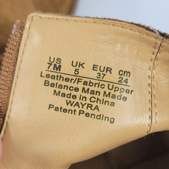 Franco Sarto Suede Heeled Boots #250 Size 7 M - Picture 9 of 9